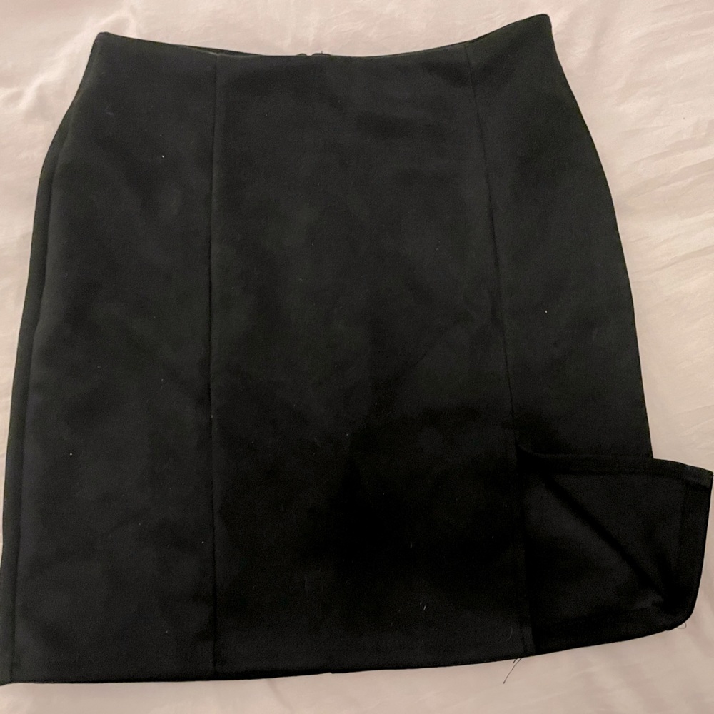 Mini Skirt with Slit